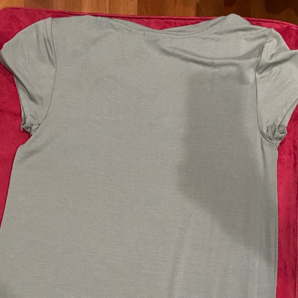 C&C California t-shirt dress  light olive Size M - Picture 2 of 4